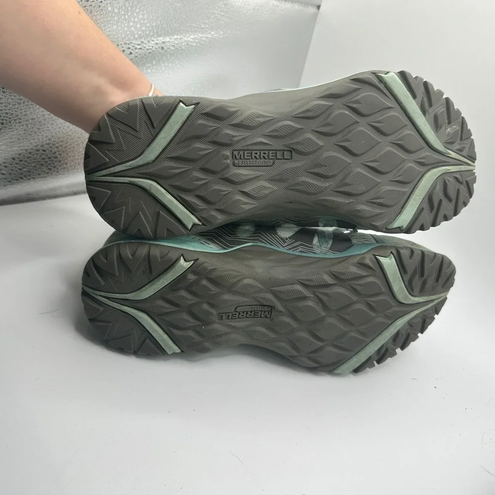 Merrell Bleached Aqua Trail Running Shoes Womens 8.5 J12396 M Select GRIP